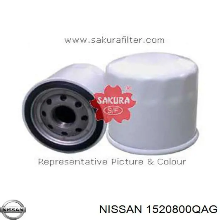 Купить 1520800QAG Nissan/Infiniti Фильтр центробежный очистки масла