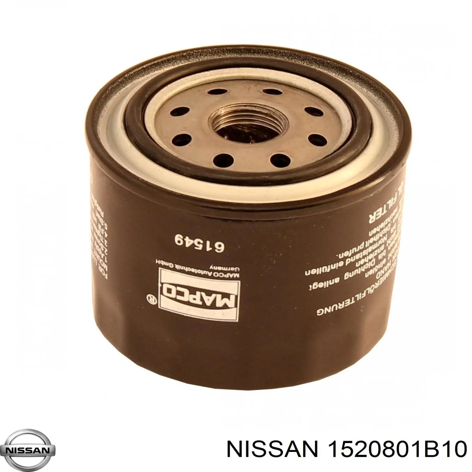 Масляный фильтр 1520801B10 Nissan/Infiniti