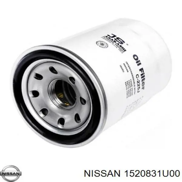 Filtro de óleo Nissan/Infiniti 1520831U00
