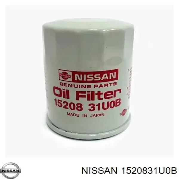 Фильтр очистки масла центробежный Nissan/Infiniti 1520831U0B цена, от 7.91 USD