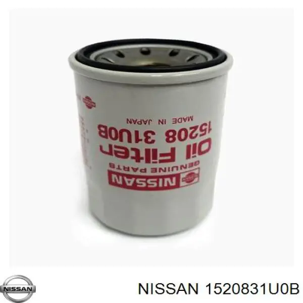 Масляный фильтр 1520831U0B Nissan/Infiniti