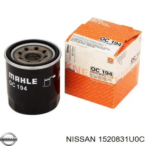 Купить 1520831U0C Nissan/Infiniti Фильтр центробежный очистки масла