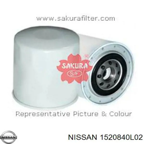 Купить 1520840L02 Nissan/Infiniti Фильтр центробежный очистки масла