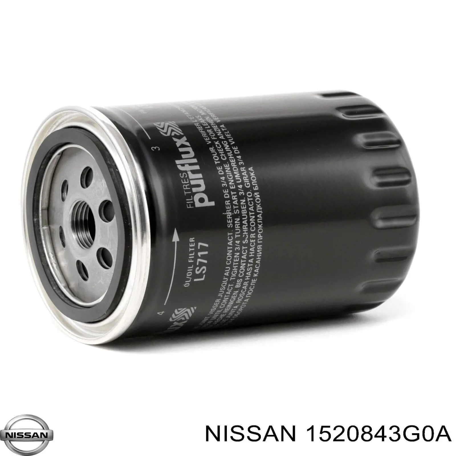 1520843G0A Nissan масляный фильтр