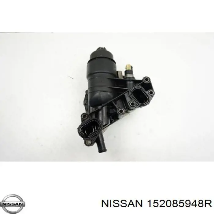 Корпус масляного фильтра на Nissan Qashqai II 