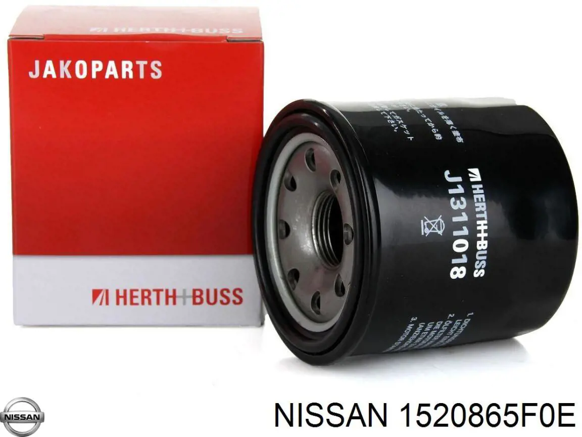 Filtro de óleo Nissan/Infiniti 1520865F0E