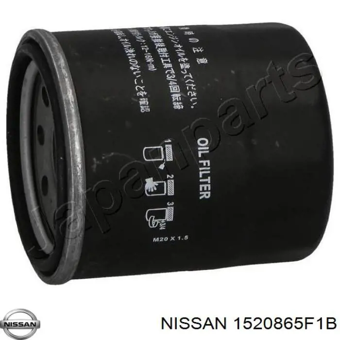 Compre 1520865F1B Nissan/Infiniti Filtro de óleo