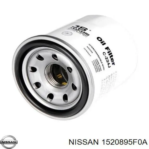 Фильтр масляный Nissan 1520895F0A