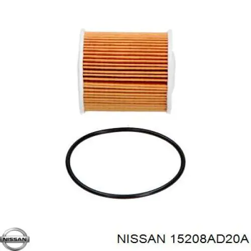Фильтр очистки масла центробежный Nissan/Infiniti 15208AD20A цена, от 6.98 USD