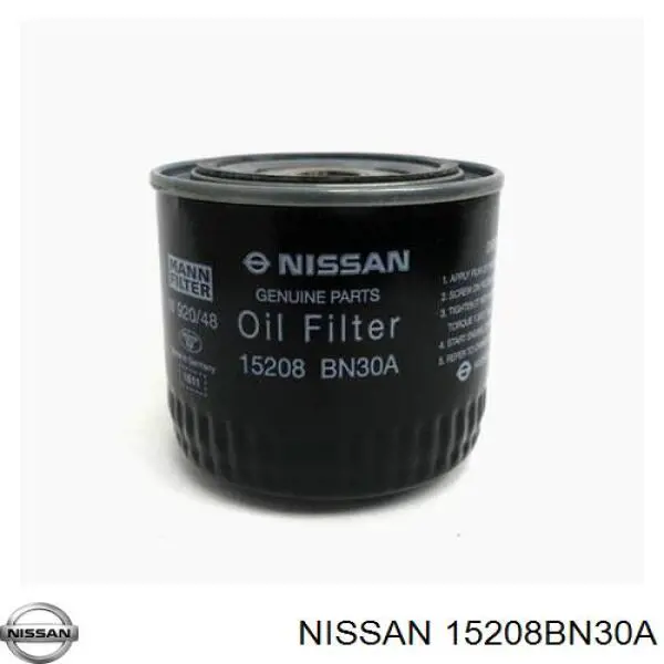 15208BN30A Nissan/Infiniti Масляный фильтр двигателя