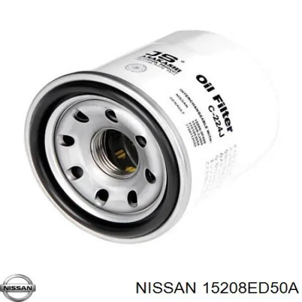 Filtro de óleo Nissan/Infiniti 15208ED50A