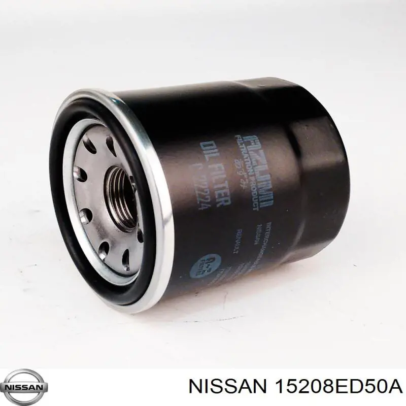 Filtro de óleo Nissan/Infiniti 15208ED50A preço, a partir de 9,53 USD