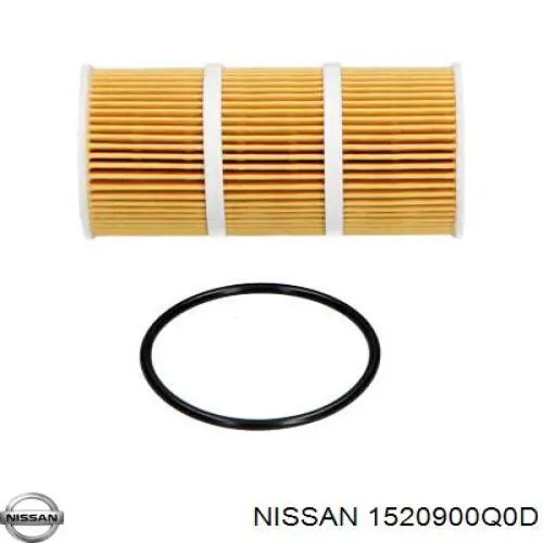 Купить 1520900Q0D Nissan/Infiniti Фильтр центробежный очистки масла