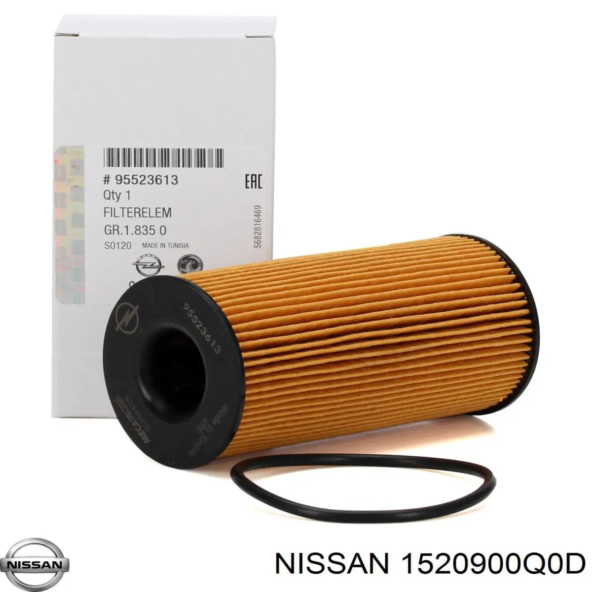 Масляный фильтр 1520900Q0D Nissan/Infiniti