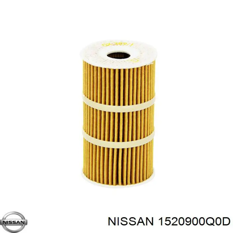 Фільтр масляний 1520900Q0D Nissan