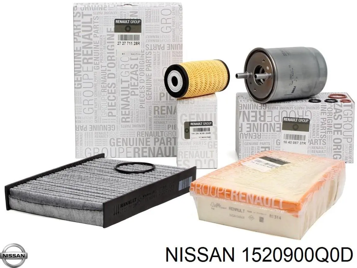 Фильтр очистки масла центробежный Nissan/Infiniti 1520900Q0D цена, от 8.19 USD