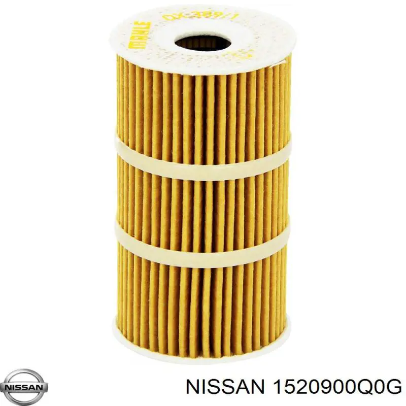 Масляный фильтр 1520900Q0G Nissan/Infiniti