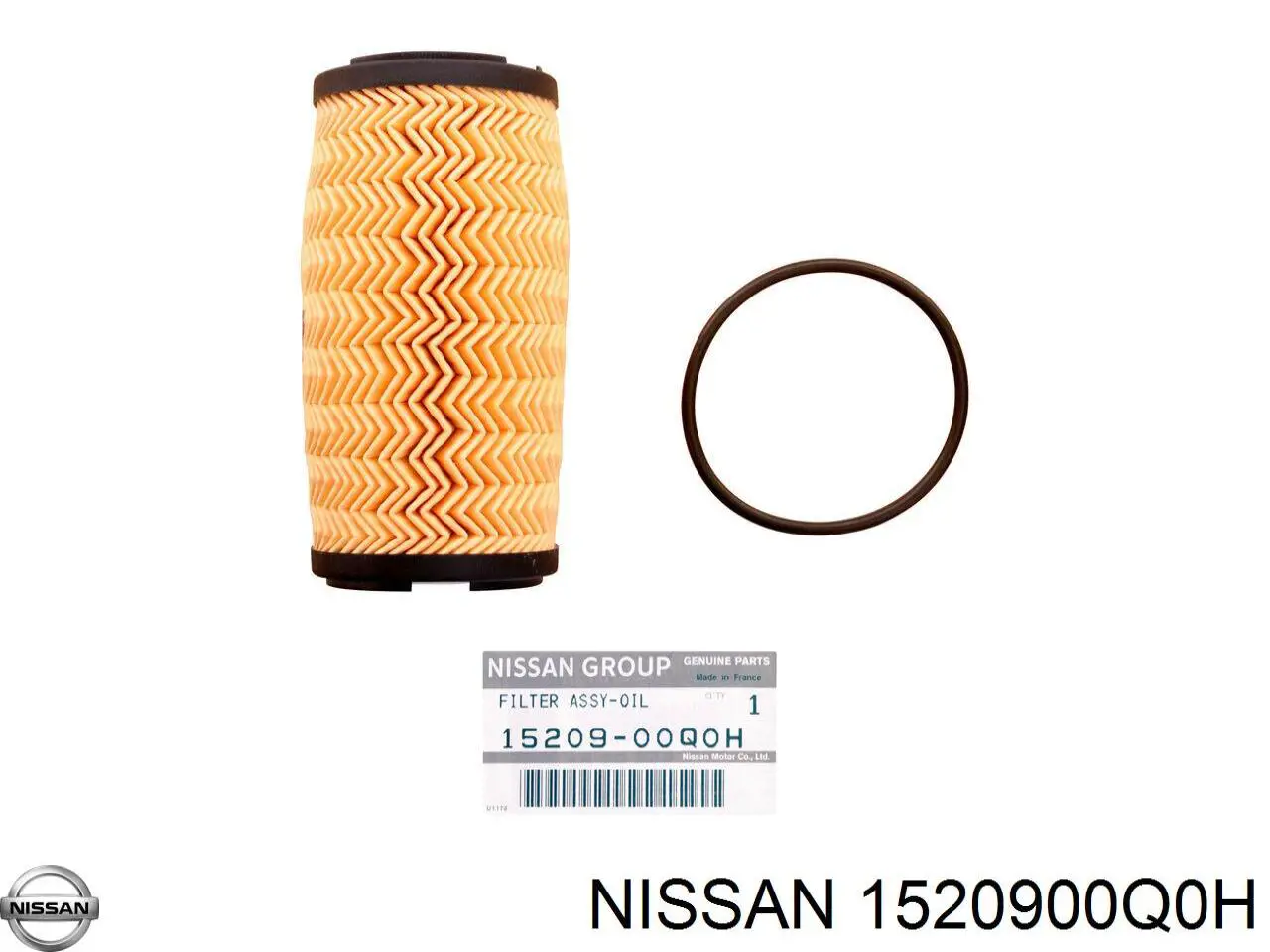 Фильтр масла Nissan/Infiniti 1520900Q0H