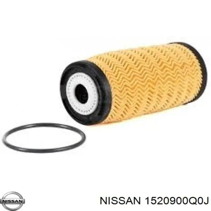 1520900Q0J Nissan filtro de óleo