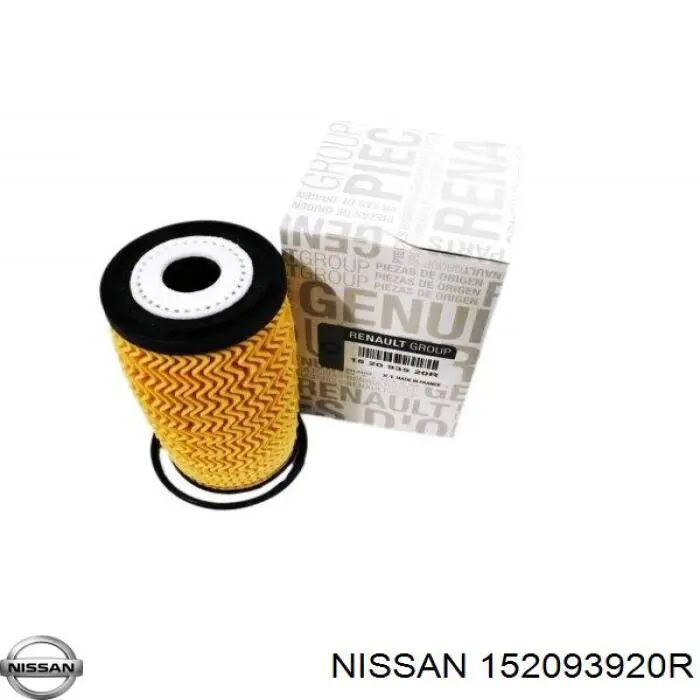 152093920R Nissan масляный фильтр