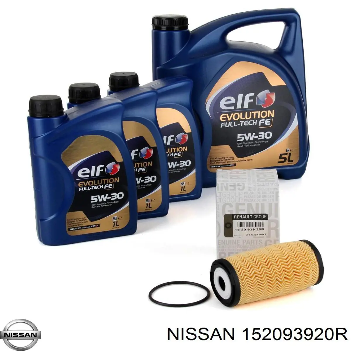 Фильтр масла Nissan/Infiniti 152093920R