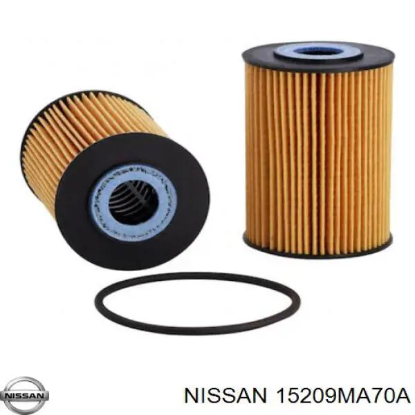15209MA70A Nissan filtro de óleo