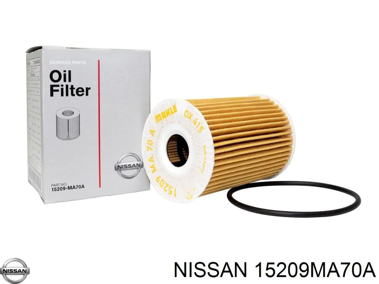 15209MA70A NISSAN Filtro de aceite original y equivalente