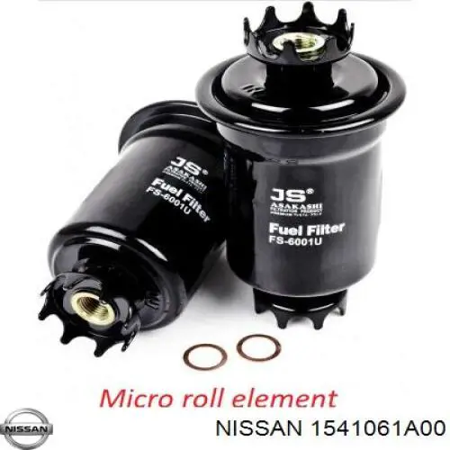 Купить 1541061A00 Nissan/Infiniti Фильтр-отстойник топлива грубой очистки