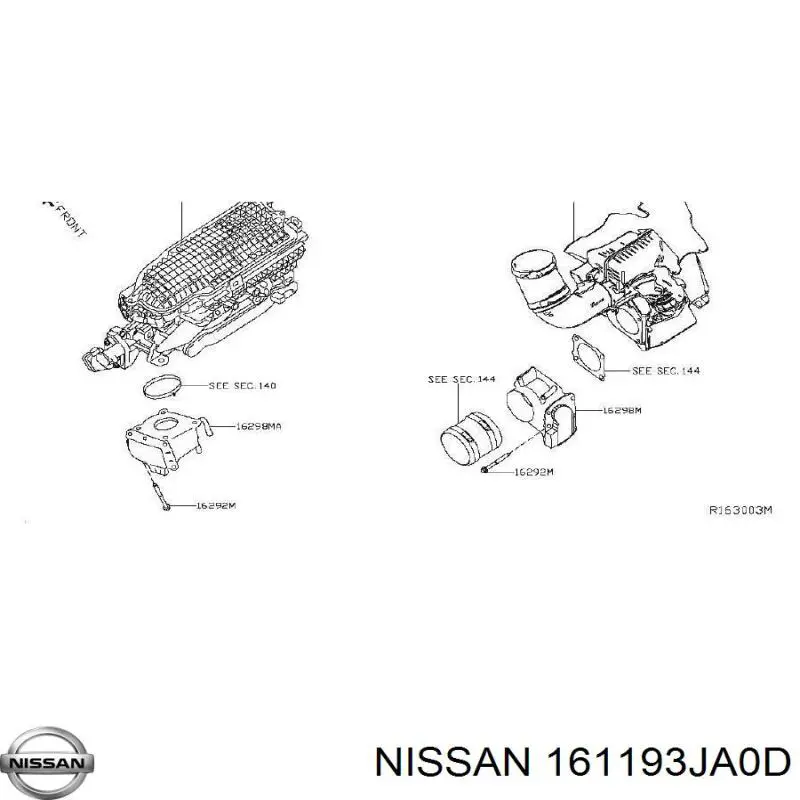 161193JA0D Nissan 