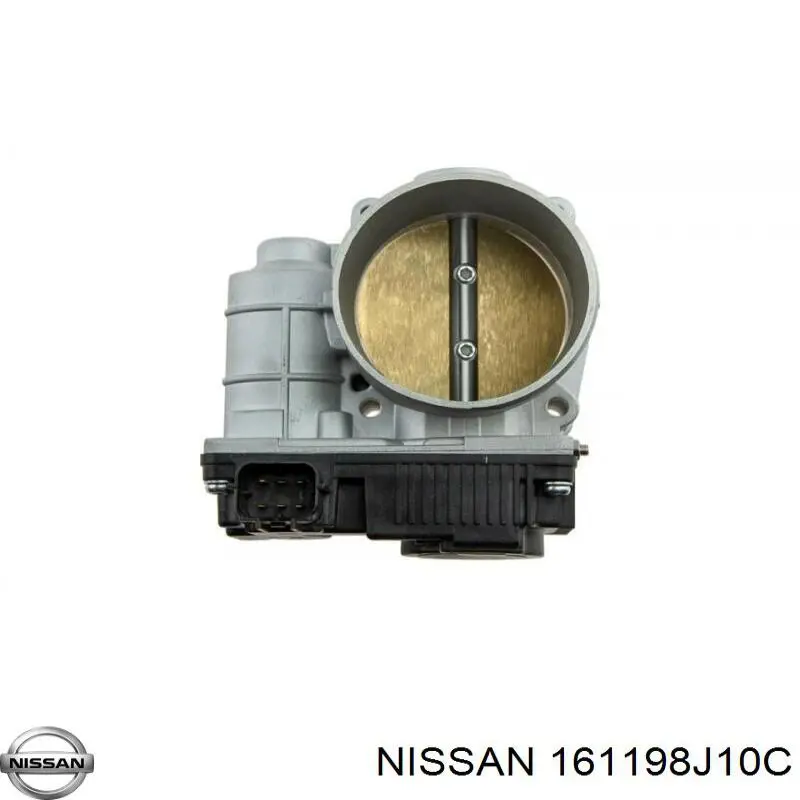 161198J10C Nissan válvula de borboleta montada
