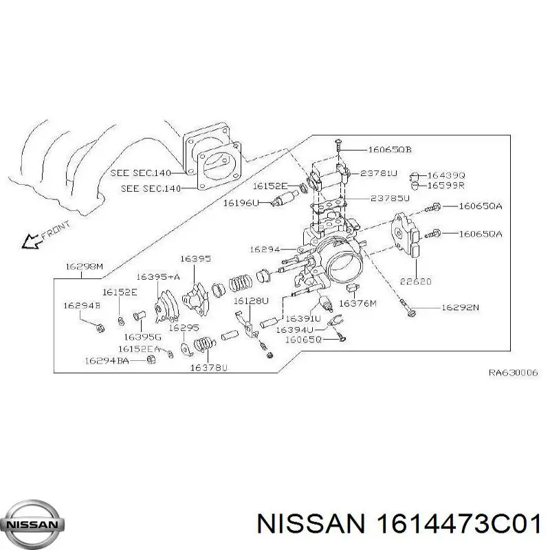  1614473C01 Nissan