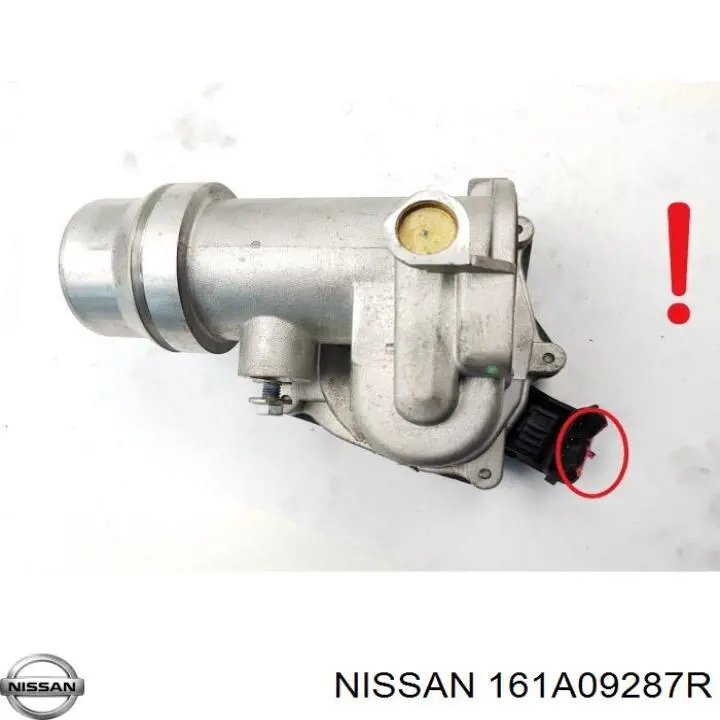 Дроссельная заслонка 161A09287R Nissan