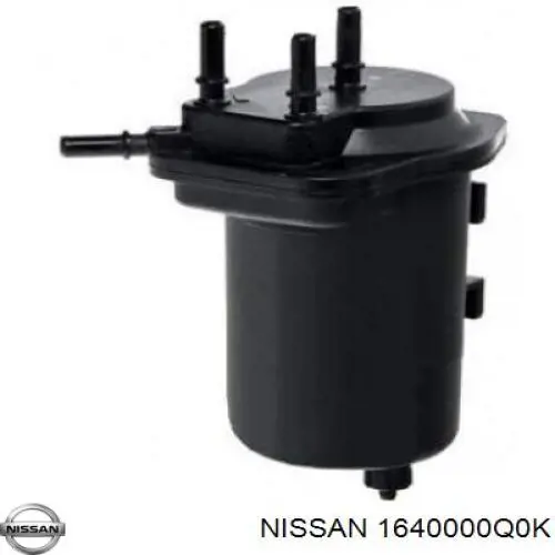 1640000Q0K Nissan топливный фильтр