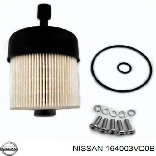 164003VD0B Nissan топливный фильтр