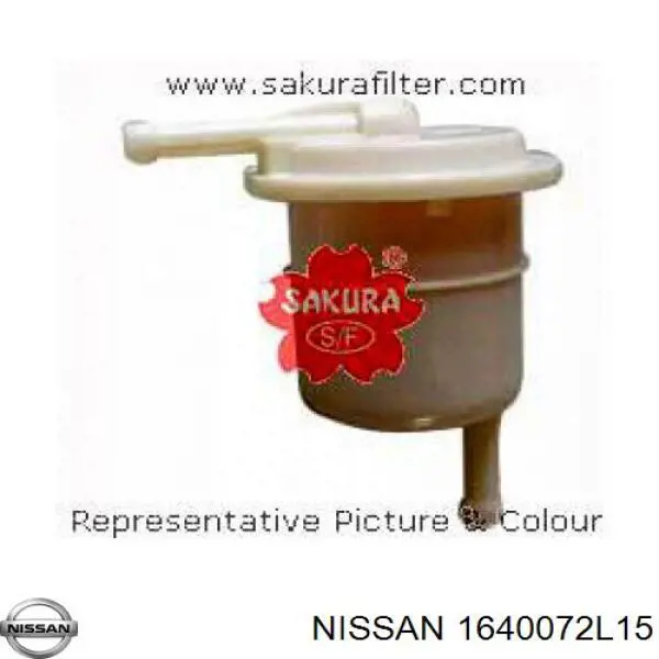 Купить 1640072L15 Nissan/Infiniti Фильтр-отстойник топлива грубой очистки