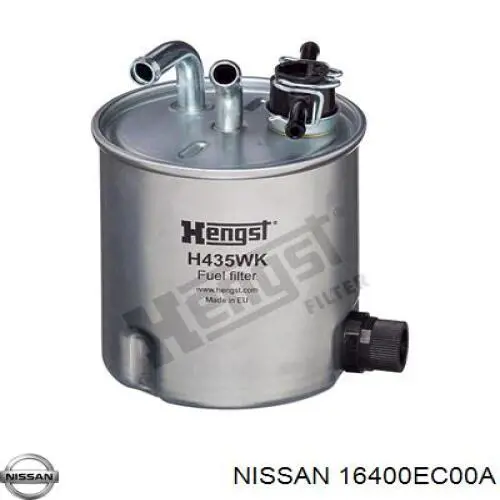 Купить 16400EC00A Nissan/Infiniti Фильтр-отстойник топлива грубой очистки