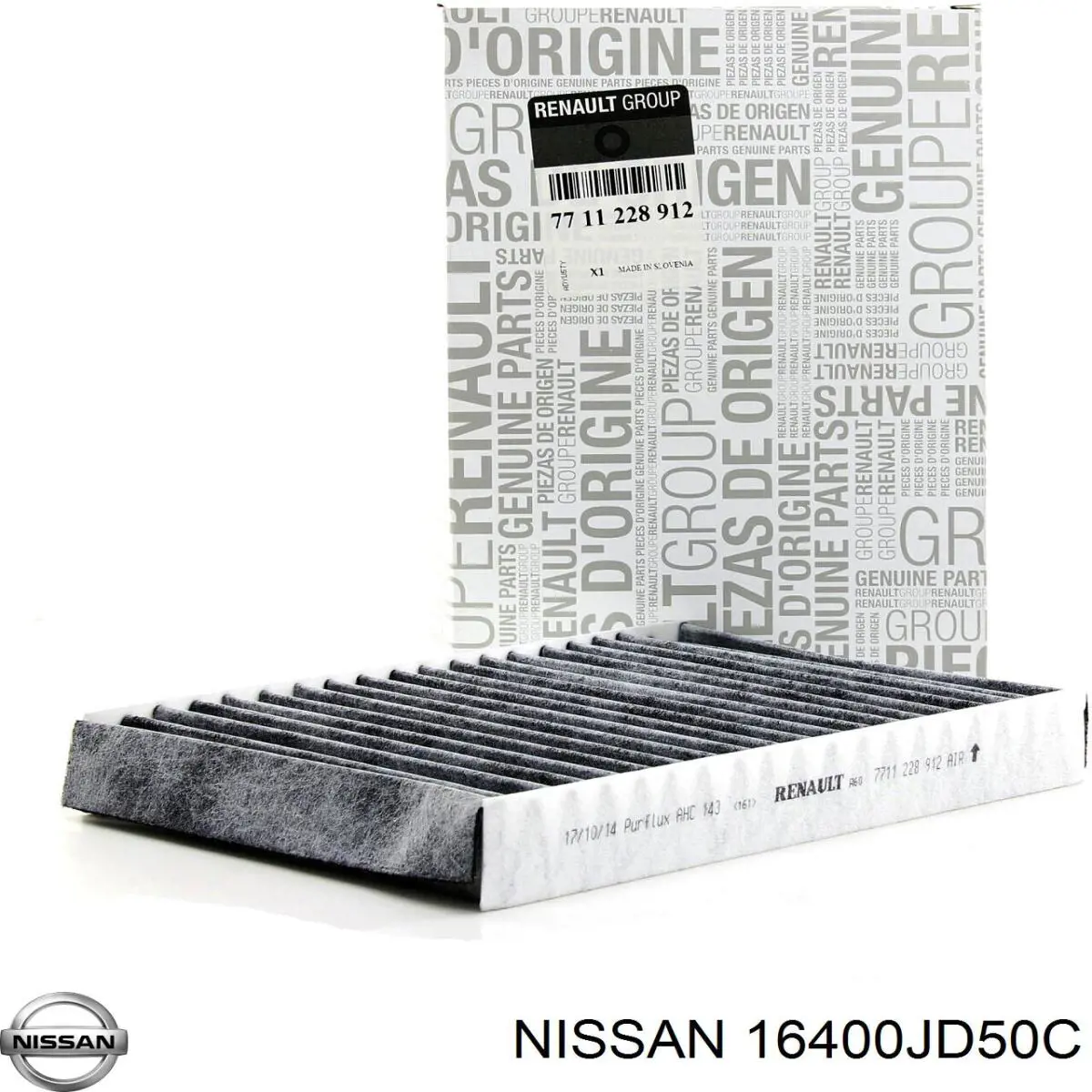Фильтр топливный Nissan/Infiniti 16400JD50C