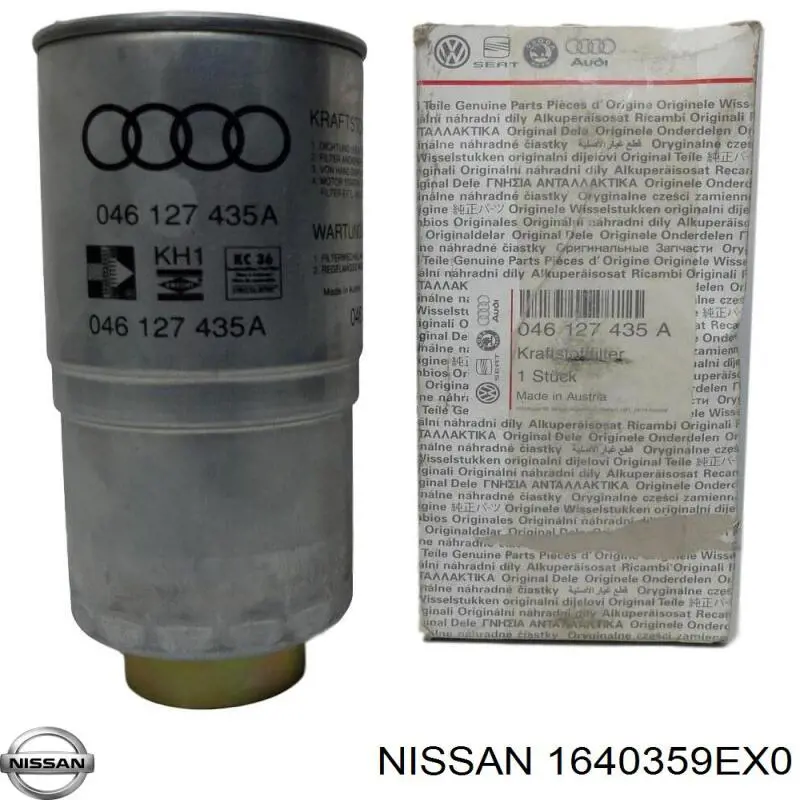 1640359EX0 Nissan топливный фильтр