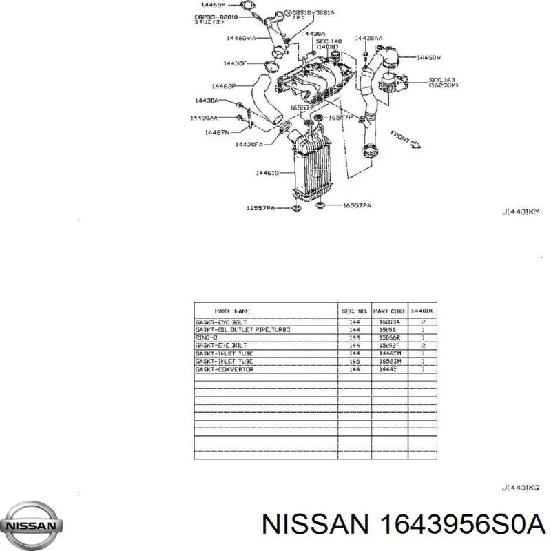 1643956S0A Renault (RVI) 