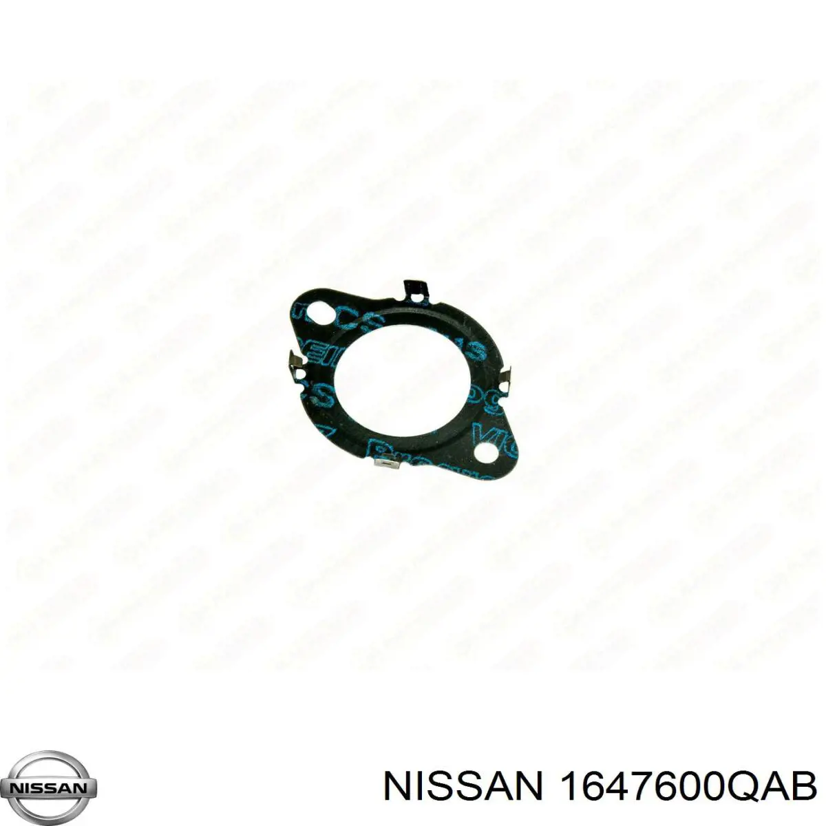 1647600QAB Nissan прокладка патрубка egr к головке блока (гбц)