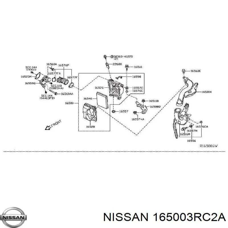 165003RC2A Nissan/Infiniti 