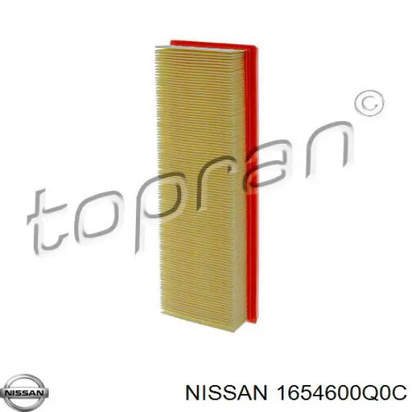 Элемент воздушного фильтра Nissan/Infiniti 1654600Q0C цена, от 4.91 USD