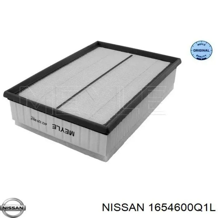 1654600Q1L Nissan воздушный фильтр