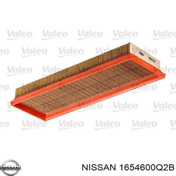 1654600Q2B Nissan/Infiniti Воздушный фильтр двигателя