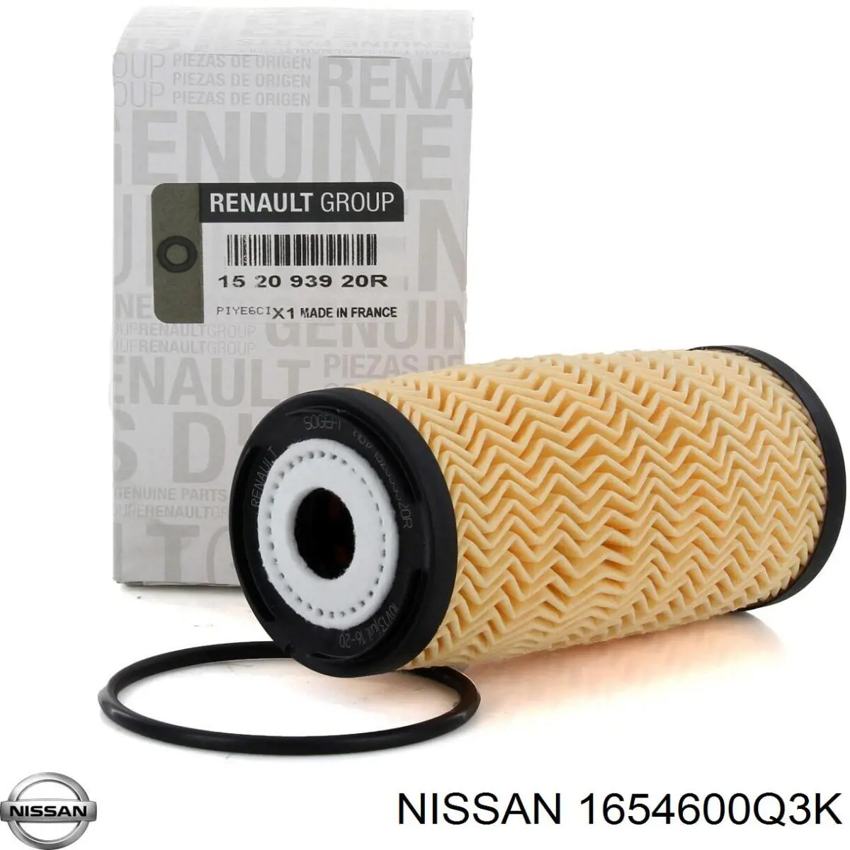 1654600Q3K Nissan/Infiniti Воздушный фильтр двигателя