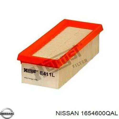 1654600QAL Nissan/Infiniti Воздушный фильтр двигателя