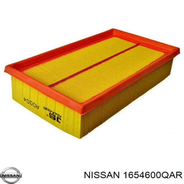 1654600QAR Nissan воздушный фильтр