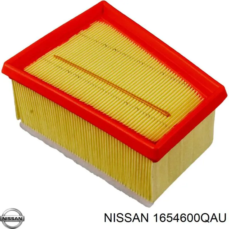 1654600QAU Nissan filtro de ar