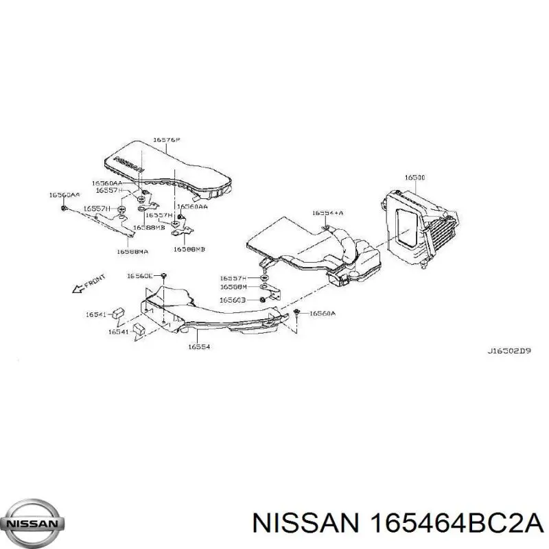 165464BC2A Nissan 