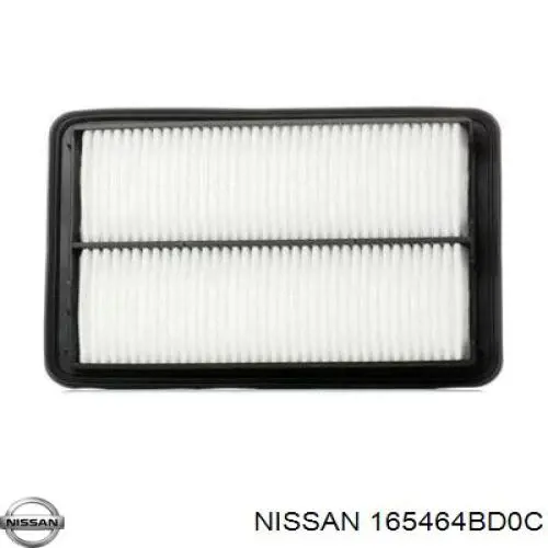 165464BD0C Nissan воздушный фильтр